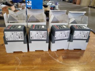 4x ABB Motor Load Monitoring Relays CM-LWN