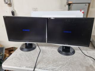 2x ViewSonic 22" LCD Monitors