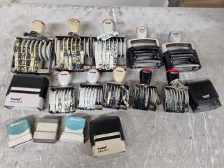 Assorted Numberers / Stamps