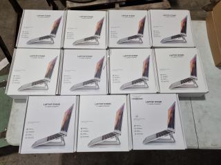 11x Metal Laptop Computer Stands