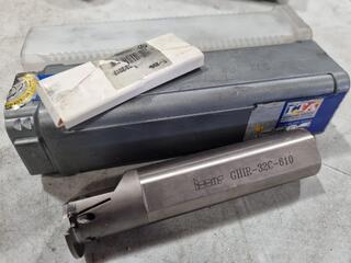 Iscar Indexable Lathe Grooving Tool GHIR 32C-610, Modified Shank