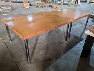 2x Vintage Office Tables