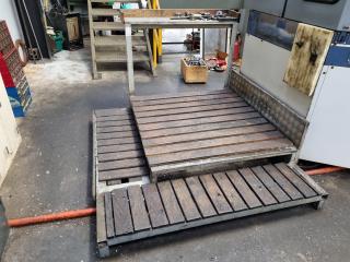 Industrial Machine Access Stand & Bench