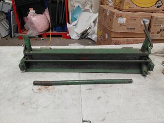 Sheet metal folder 700mm capacity