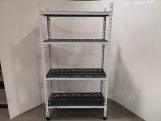 Commercial Kitchen Food Grade Shelving Unit by Novalok, 1000mm Length