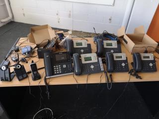 7x Yealink Office IP Phones + 2x Jabra Handsfree Headsets