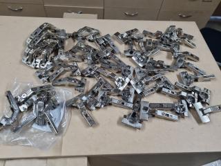 50x Blum Cabinet Clip Top Inserta Door Hinges, Assorted Models