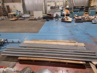 Pallet of Stainless Steel Anti Fatigue Walkway Lengths