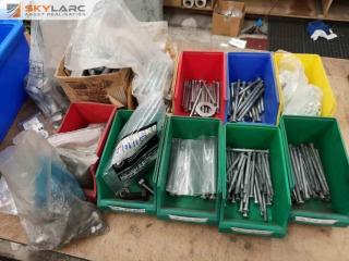 40kg of Assorted Bolts, Nuts & More