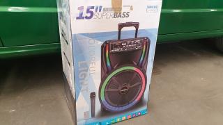 SuperBass 15" Bluetooth Speaker