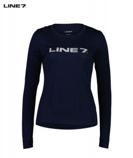 Line 7 Terrain Woman's Baselayer Merino LS Crew Top, Size M