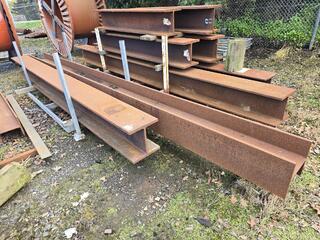 2 x Steel H Beams