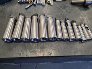 13 x Morse Taper Adaptors