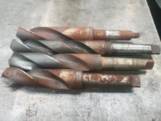 4 x Large Drill Bits