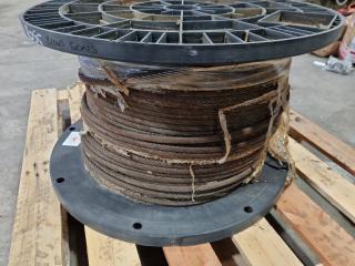 Spool of Steel Cable, 13mm Diameter