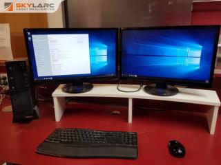 Lenovo ThinkCentre Dual Monitor Desktop PC