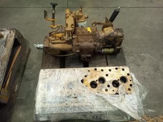 Caterpillar 3304 Head and Injector Pump