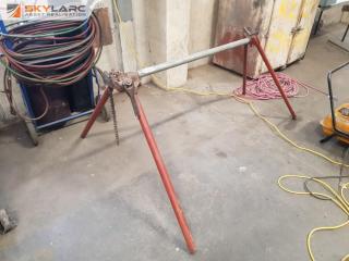 Pipe Vice on Stand