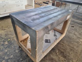 Small Custom Built Mobile MDF Workbench/Cart