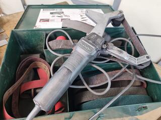 Metabo Corded Tube Belt Sander RBE 15-180 Set