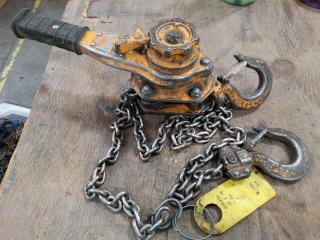 1-Ton Lever Chain Hoist