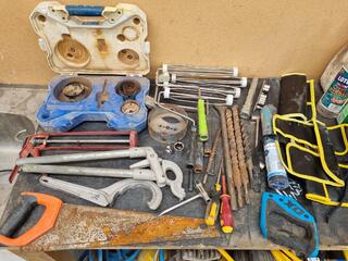 Assorted Handtools & Power Tool Accessories