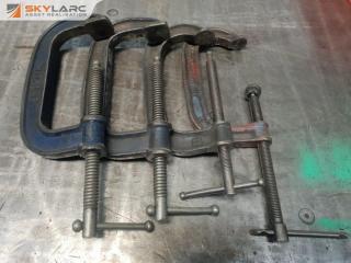 4 x 150mm G Clamps