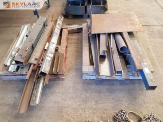 2 Pallets of Assorted Steel