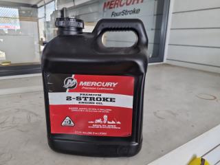 Mercury Premium 2-Stroke Engine Oil, 9.46L, New