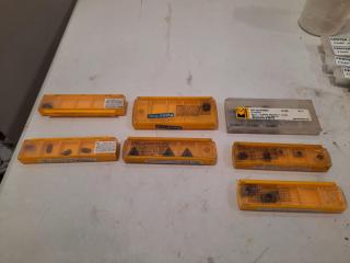 Assorted Lot of Partial Sets of Kennametal Milling Inserts (21 Pieces)