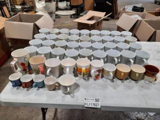 Large Lot of Coffee Mugs (50+)