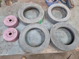 6x Assorted Large Size Grinding Wheels