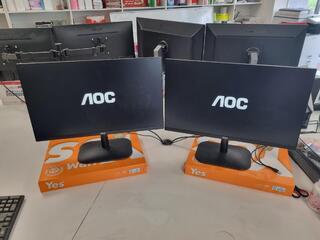 2x AOC 23.8" IPS Monitors