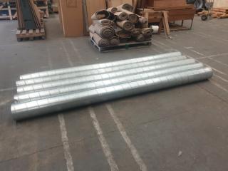 5 x Lengths 200mm Spiral Tube