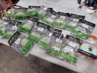 17x Assorted Mortorcycle Foam Type Air Filters
