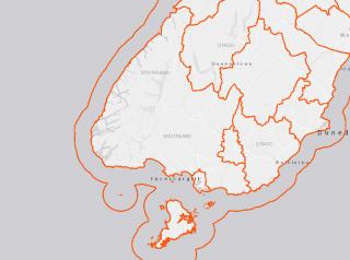 Right to place licences in 3320 - 3340 MHz in Southland District