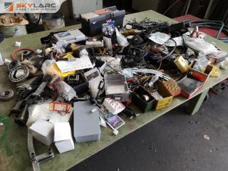 Huge Mystery Lot of Electronic, Metalworking, Items & More