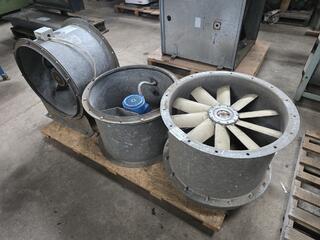3 x Fantech Industrial Ventilation Fan s