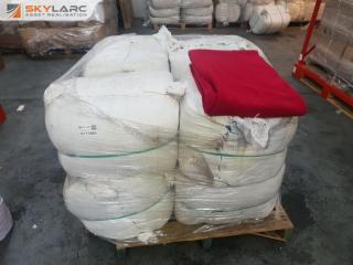 Pallet of 80 New Red Polarfleece Blankets