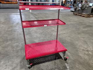 Mobile Adjustable Retail Shelving Unit