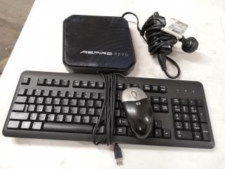 Acer Aspire Revo R3700 Ultra Slim Desktop Computer w/ Keyboard & Mouse