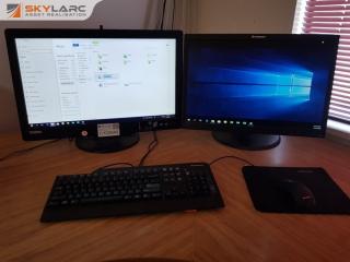 Lenovo ThinkCentre All-In-One PC with Monitor