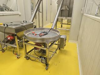 Industrial Vibrating Sieve with Stainless Steel Auger Conveyor