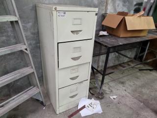 Vintage Steel Office File Cabinet