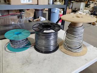 Bulk Cable Lot: 0.75mm² 2-Core, 7/1.15 4C TYCO, Amphenol T660-LTVB