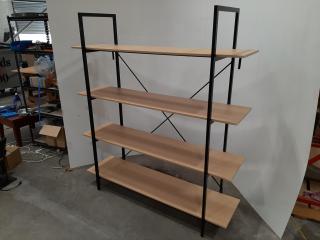 Four Tier Commercial Shelving Unit