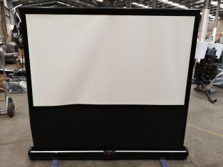 OS Portable Retractable Projector Screen