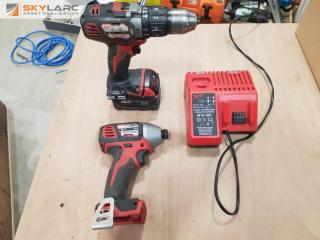 Milwaukee M18 Cordless Drill and Driver Combo