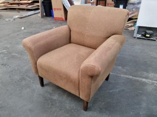 Rehupolstered Lounge Chair