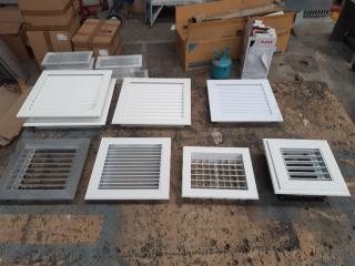 8 x Exterior Vent Grille